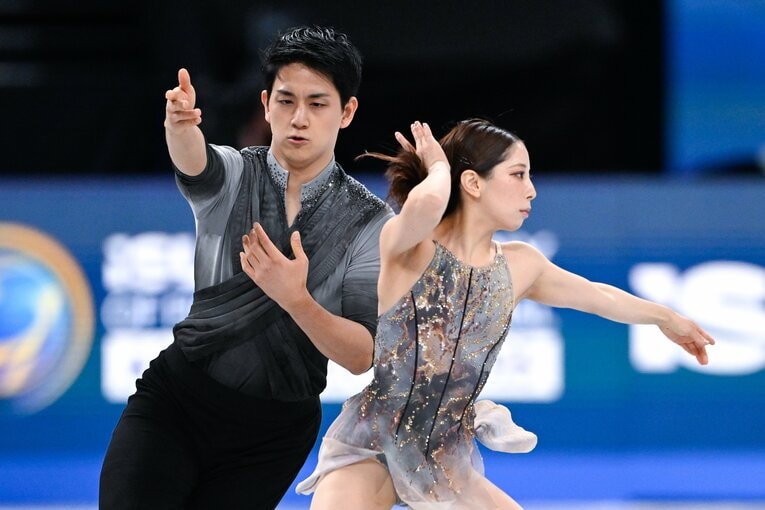 りくりゅうがGPファイナルで見せた美しい演技　©Asami Enomoto