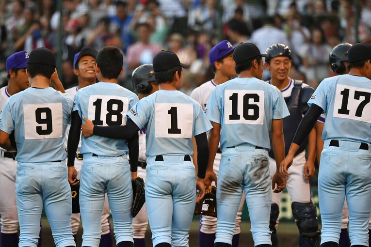 2018年夏の甲子園・準々決勝 近江vs金足農業　©︎Hideki Sugiyama