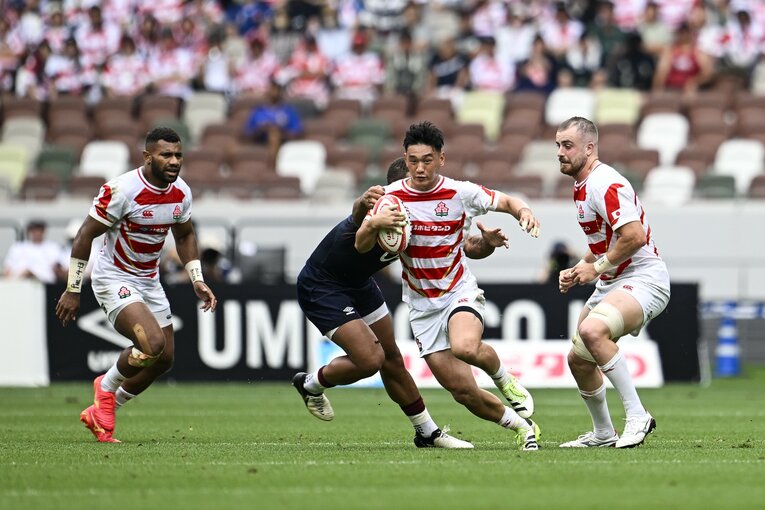 第二次エディー・ジョーンズHC体制の初陣となったイングランド戦　©Asami Enomoto