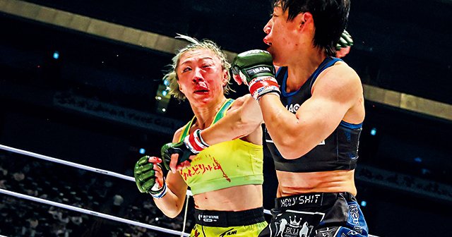 顔面を腫らすほどの熱戦で見せた“親方”藤野恵実の圧倒的存在感。