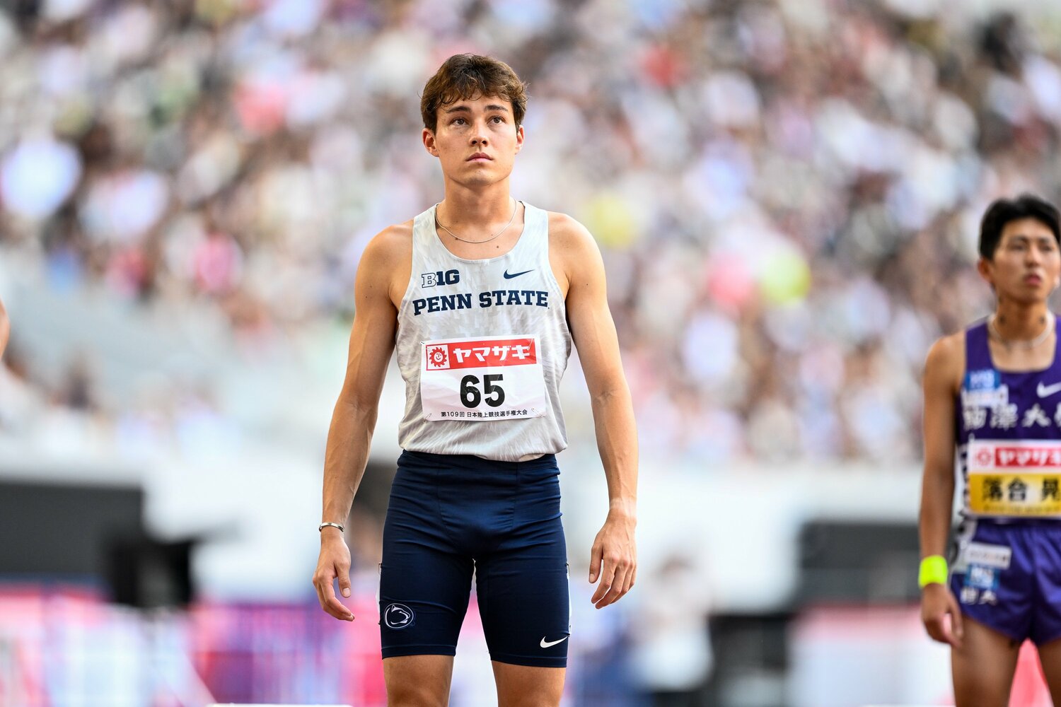 4年ぶりの日本選手権出場となったクレイアーロン。2019年には高校生で日本一に輝いている ©Nanae Suzuki