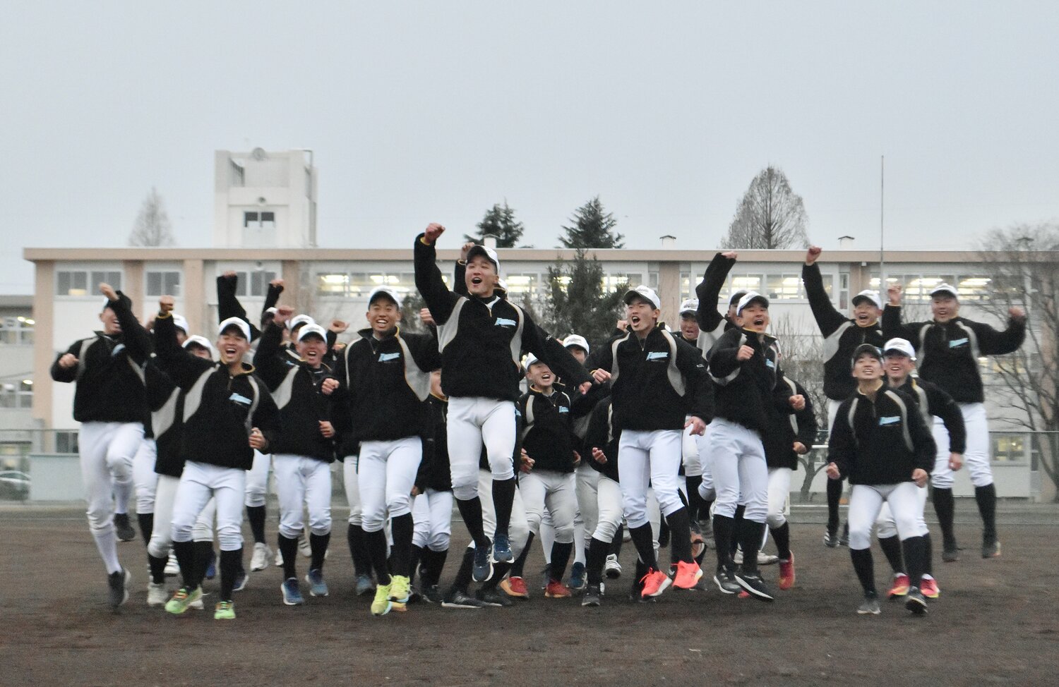 小野高校との決戦投票の末、センバツ初出場を決めた栃木・石橋高校。大会4日目、第1試合で秋田・能代松陽と対戦する ©︎JIJI PRESS