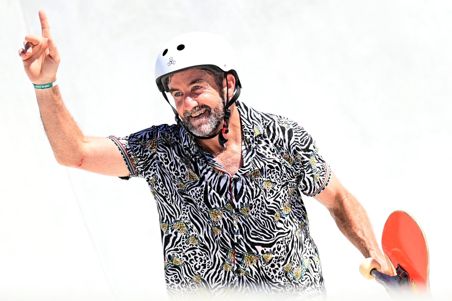 南アフリカでスケートボードの普及と子供たちへの支援を続けてきたという異色の五輪出場選手、ダラス・オーバーホルザー　©Getty Images