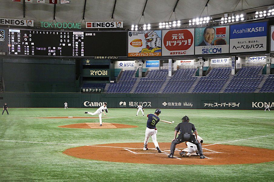 CS中止ならシーズン143試合は可能。プロ野球開幕は4月3日か10日までに。＜Number Web＞ photograph by KYODO