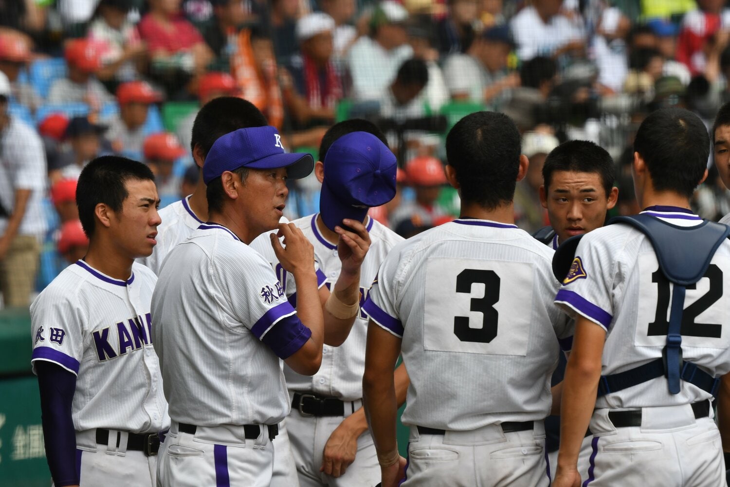 金足農を率いる中泉一豊監督（写真は2018年） ©Hideki Sugiyama