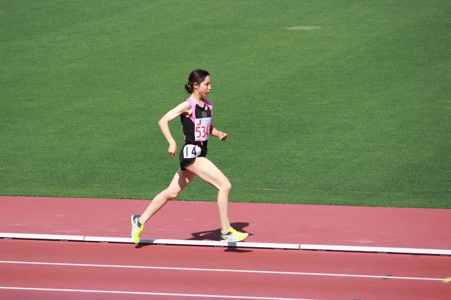 高校時代の國立さん／本人提供