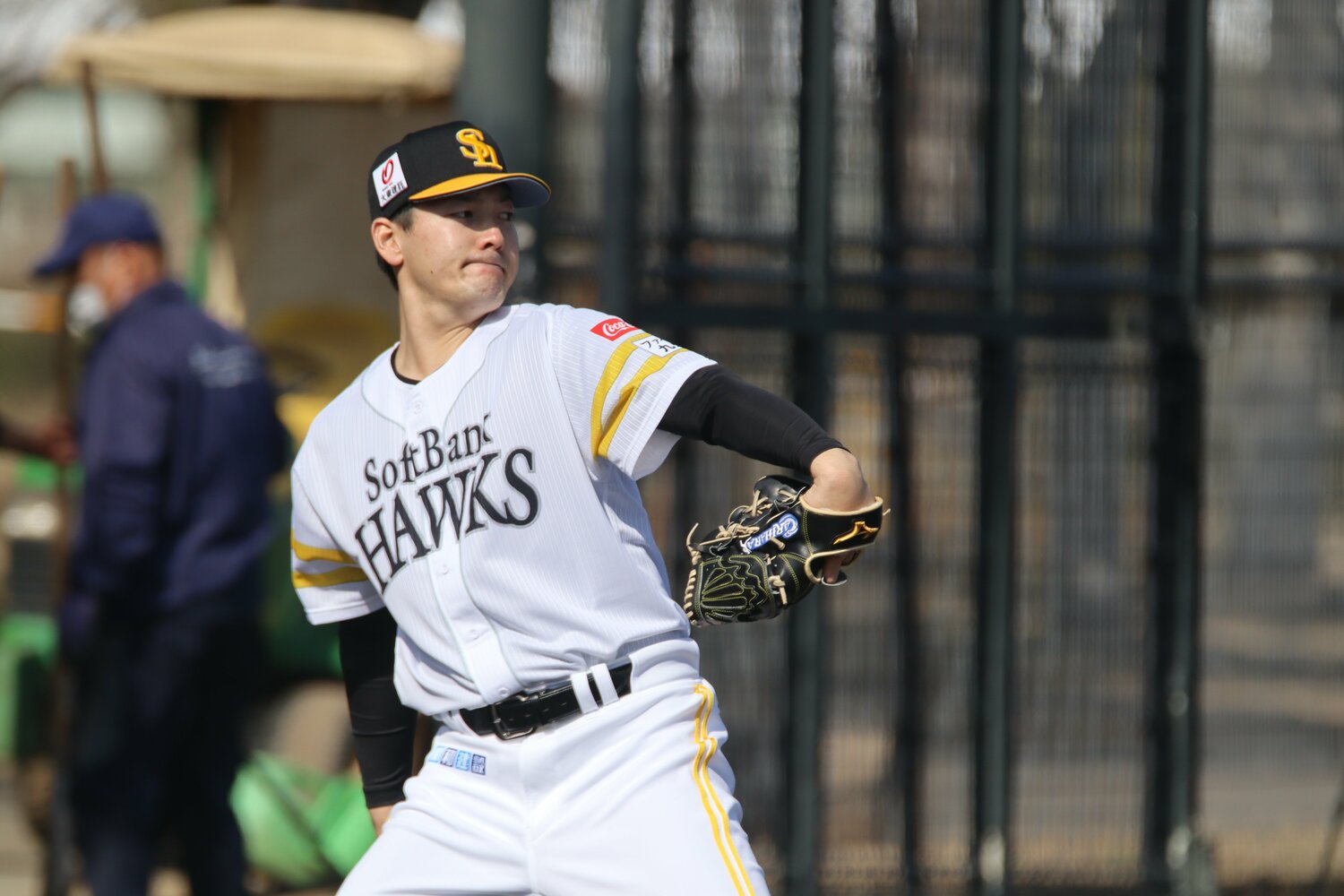 ソフトバンク加入の有原