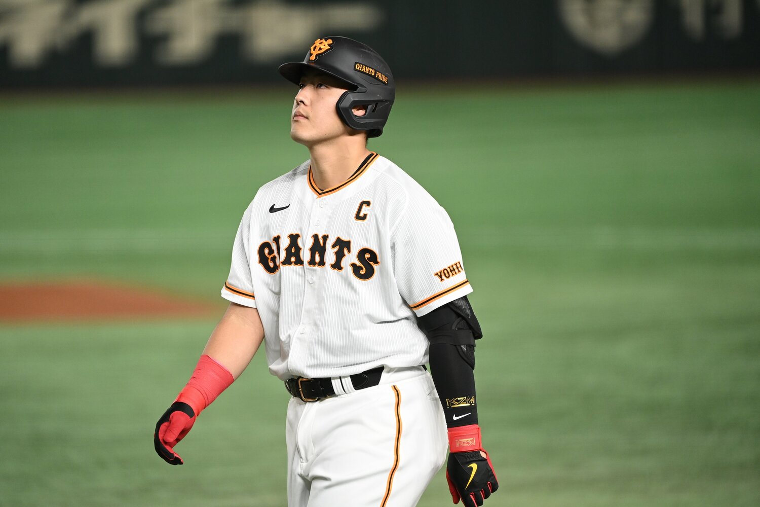 4番・岡本和真は自身初の40本超えで本塁打王を獲得したが、打点王はDeNA牧秀悟にゆずった　©︎Naoya Sanuki