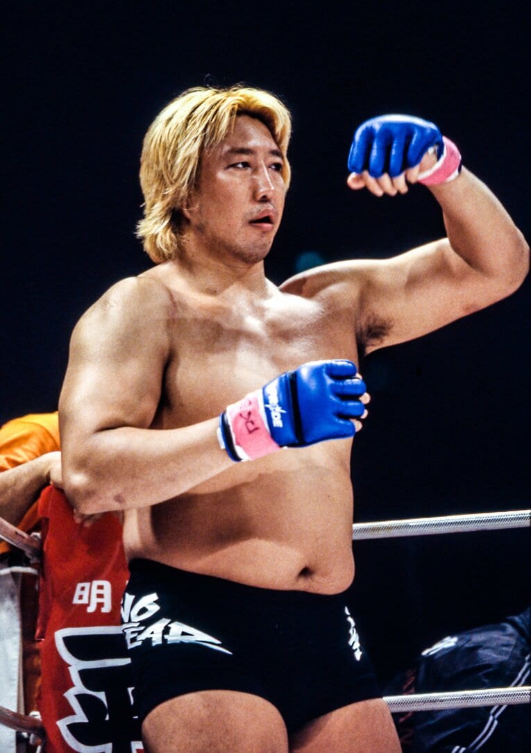 試合前の高山善廣