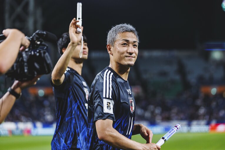 前田大然（2024年W杯アジア最終予選・中国戦）©︎Kiichi Matsumoto