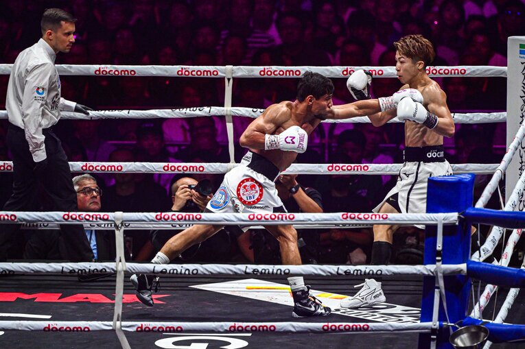 井上尚弥vs.ムロジョン・アフマダリエフ。9月14日、IGアリーナ　©Takuya Sugiyama