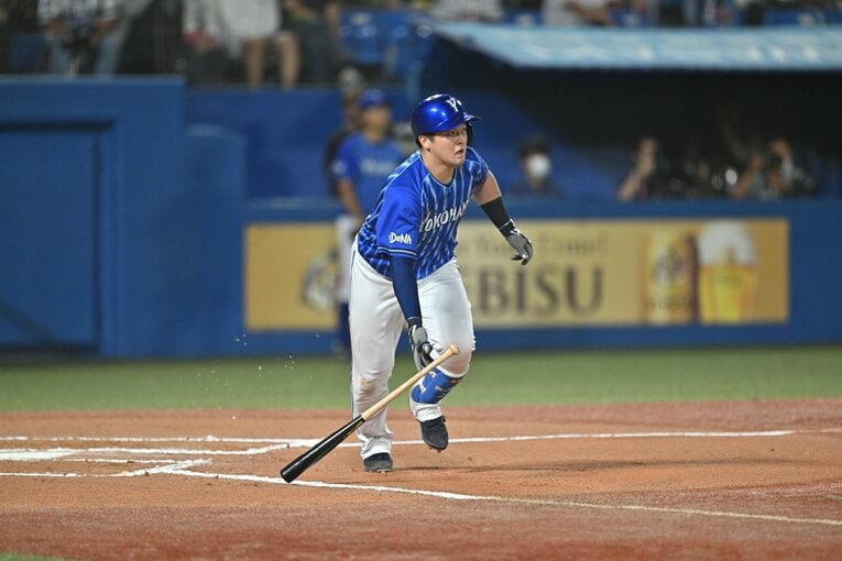 同期入団でいち早く頭角を現し、侍ジャパンにも選出された牧　©Hideki Sugiyama