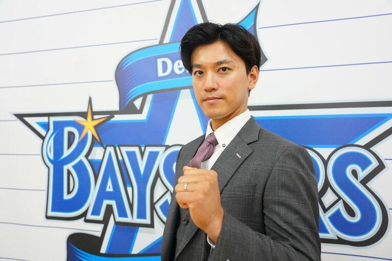 2022年契約更改後の関根　©JIJI PRESS