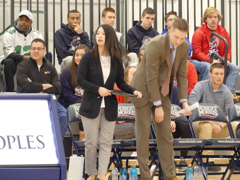 ロバートモリス大学時代（2018年）©️Yoko Miyaji