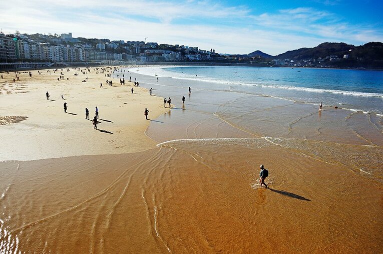 海岸の様子はこんな感じ