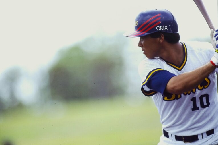 キャリアハイの37HRを放った1990年の藤井　©Takahiro Kohara