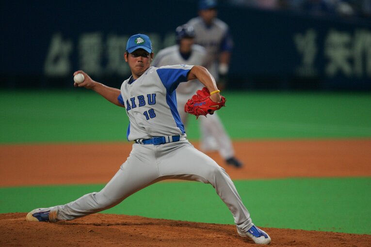 西武時代の松坂大輔投手（2004年撮影）　©Hideki Sugiyama