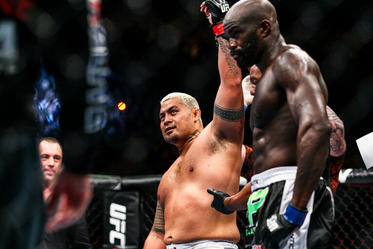 UFC3連勝を飾ったマーク・ハント　©Susumu Nagao