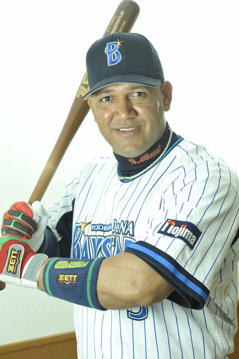 2012年に横浜移籍。のちに監督も務めることになるアレックス・ラミレス　©Naoya Sanuki