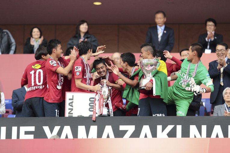 ヤマザキナビスコカップ優勝（2015年）©︎Kiichi Matsumoto