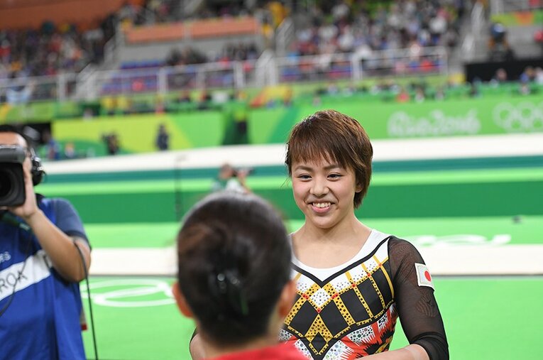 リオ五輪の村上 ／ photograph by JMPA