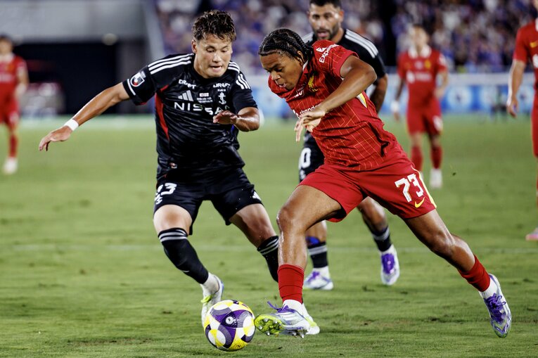 【リバプール日本遠征レア写真】　©Kiichi Matsumoto