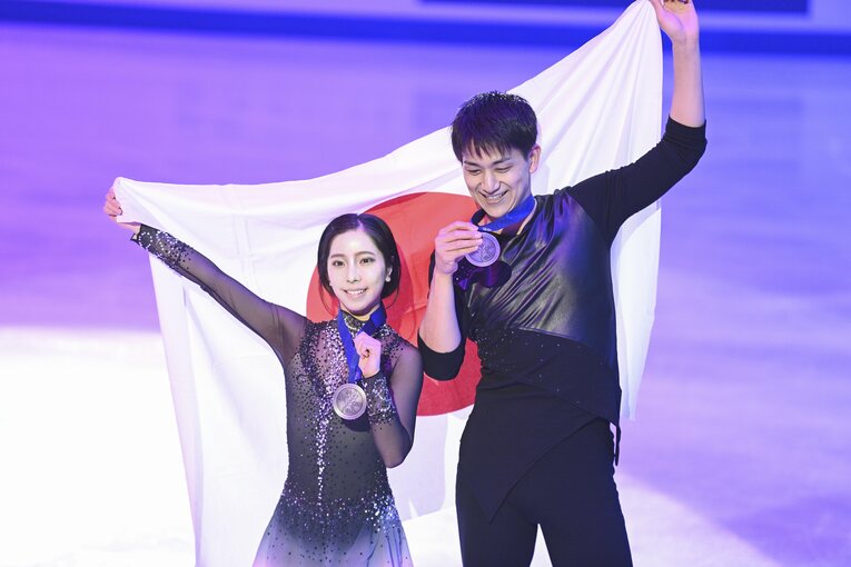2022年3月の世界選手権では銀メダルを獲得　©Asami Enomoto