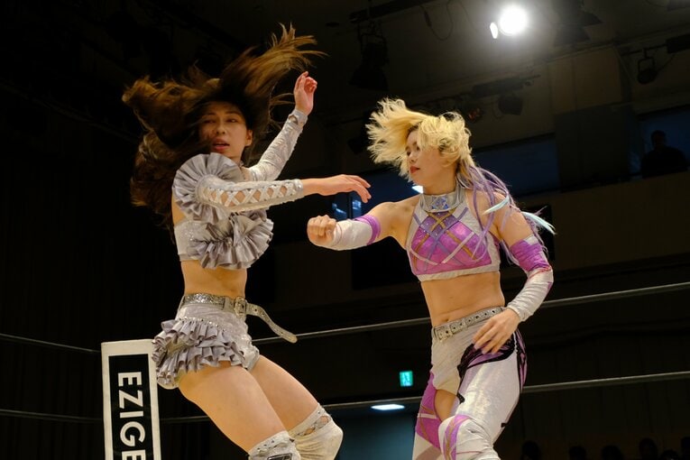 高校3年生の女子プロレスラー・心希（しんの）【スワイプするとそのほかの写真もご覧になれます】©Norihiro Hashimoto