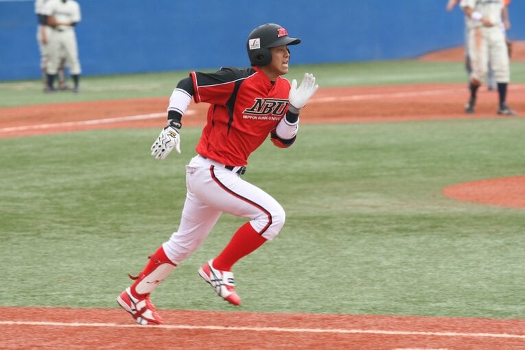 日本文理大時代の宮﨑　©AFLO
