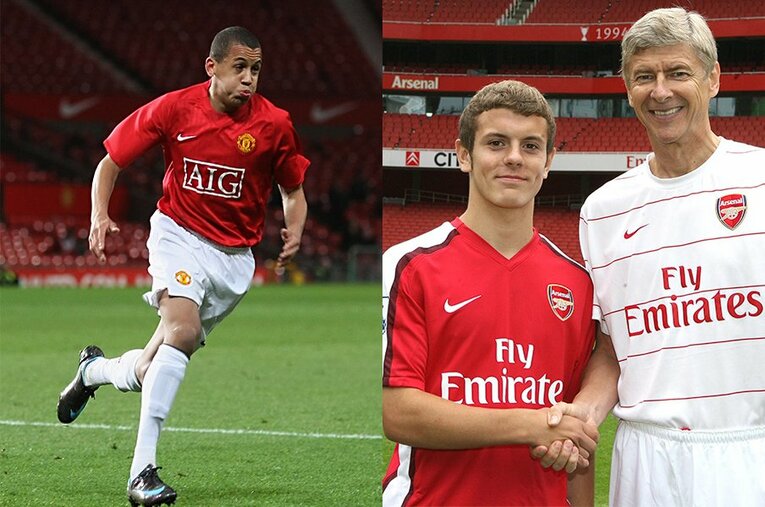 モリソン（左）とウィルシャーは10代の頃に受けた期待からすると、遠く離れたキャリアを歩んでいる ／ photograph by Getty Images