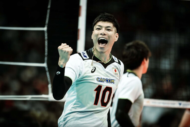 ネーションズリーグ・オーストラリア戦　©︎FIVB