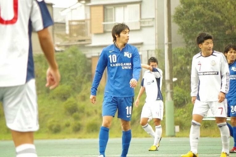 2011年、地元の公立・逗葉高を卒業し、神奈川大に進学した伊東　©KUFC