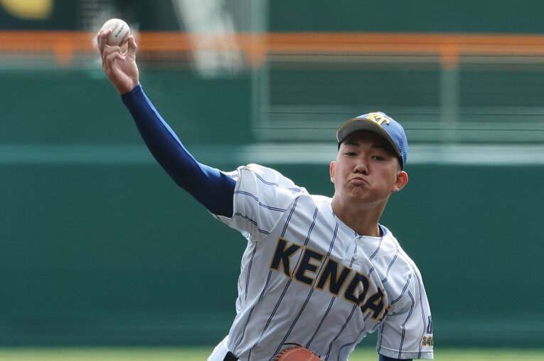 ドラ1右腕の現在地は… ／ photograph by JIJI PRESS