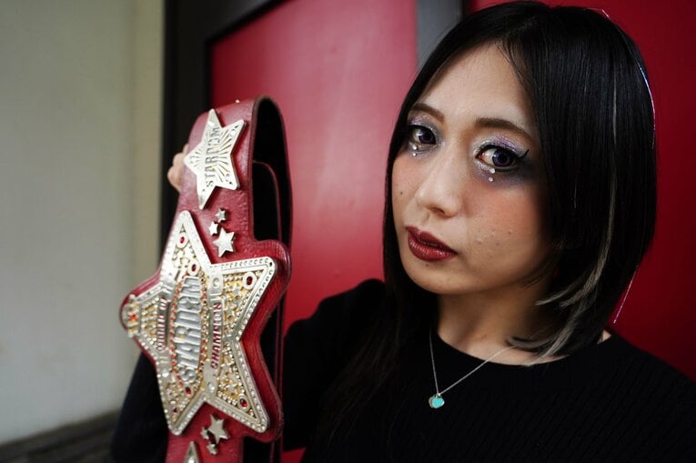 人気プロレスラー・上谷沙弥の撮りおろしフォト　©Essei Hara