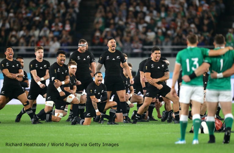 悔しがる稲垣、飛ぶバレット……。ラグビーW杯ベスト8の激闘シーン。(15) ／ photograph by Richard Heathcote / World Rugby via Getty Images