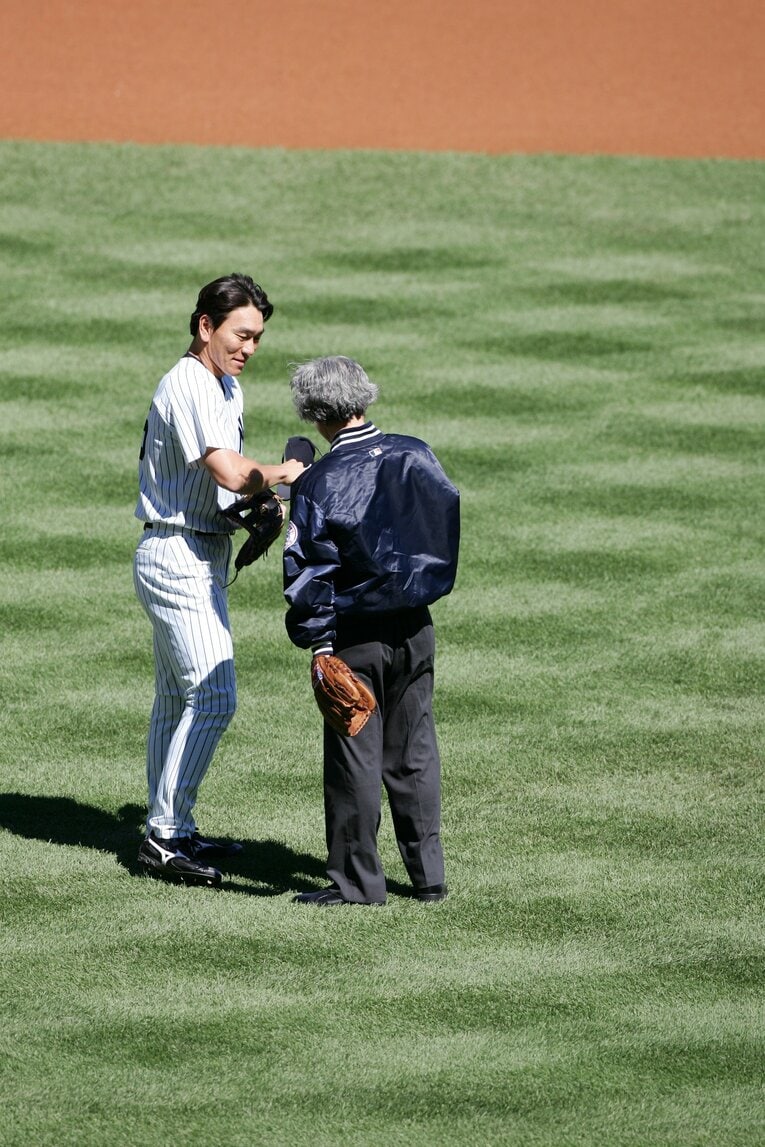 2004年、小泉純一郎首相（当時）と対面　©Koji Asakura