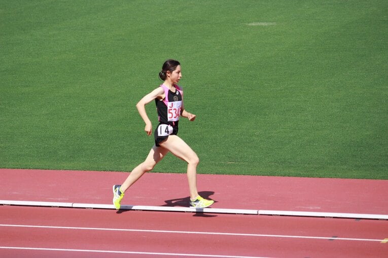 高校時代の國立さん／本人提供