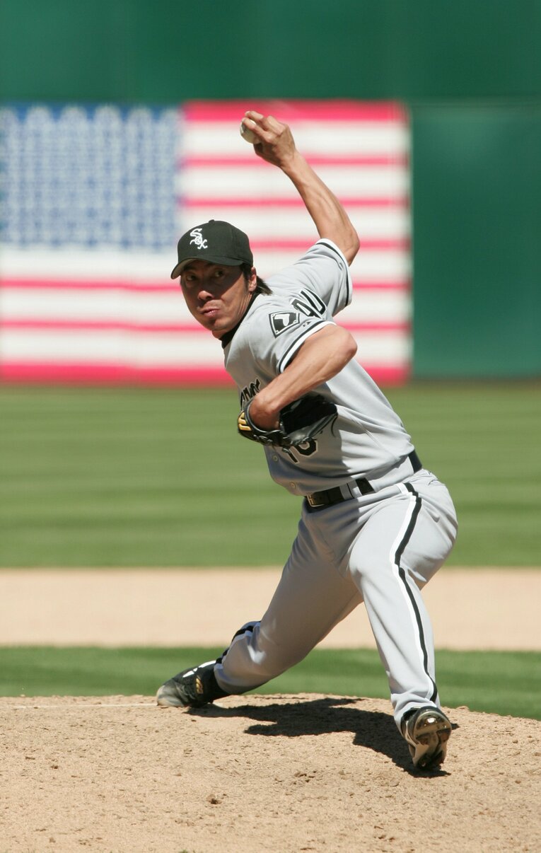 ホワイトソックス時代の高津監督　©Getty Images