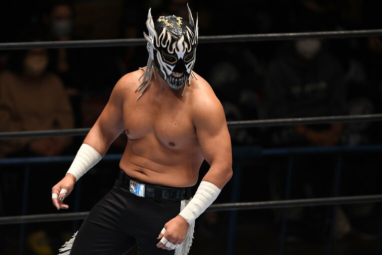 2021年11月、IWGPジュニア王者として『BEST OF THE SUPER Jr.28』に参戦　©Masashi Hara