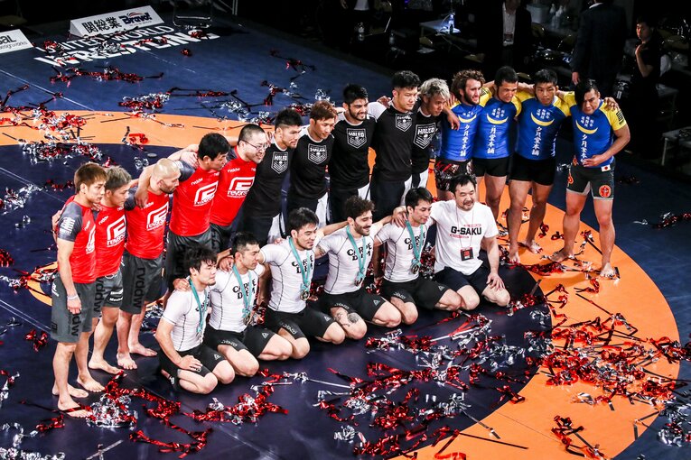 2018年、桜庭は団体勝ち抜き戦のグラップリング大会「QUINTET」を立ち上げた