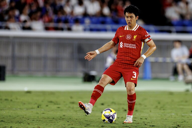 【リバプールで愛されるワタ・エンドウ（全20枚超）】（当時。リバプール＆日本遠征レア写真はまだまだ続きます）　©Kiichi Matsumoto