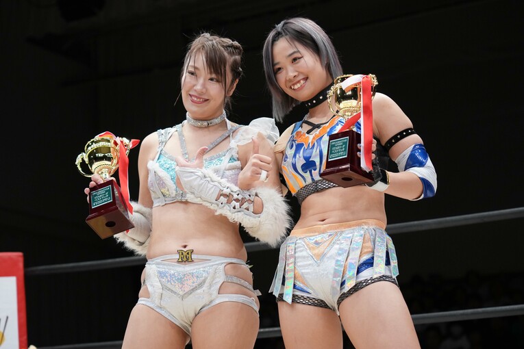 MIRAIとの試合はベストバウトに選ばれた。9月14日、後楽園ホール　©Essei Hara