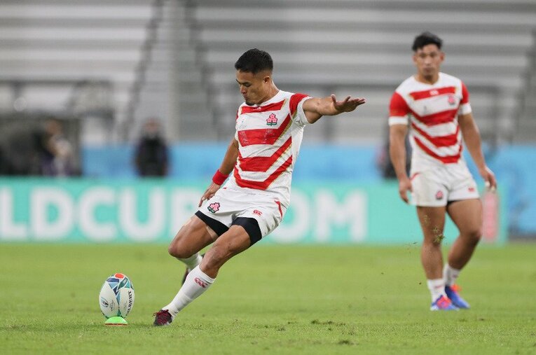 田村優／サモア戦 ／ photograph by Naoya Sanuki