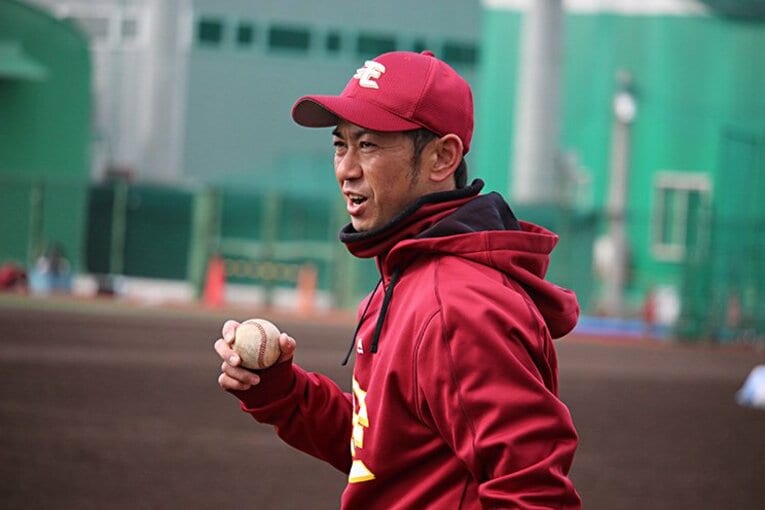 川岸強監督／東北楽天リトルシニア ／ photograph by Yu Takagi