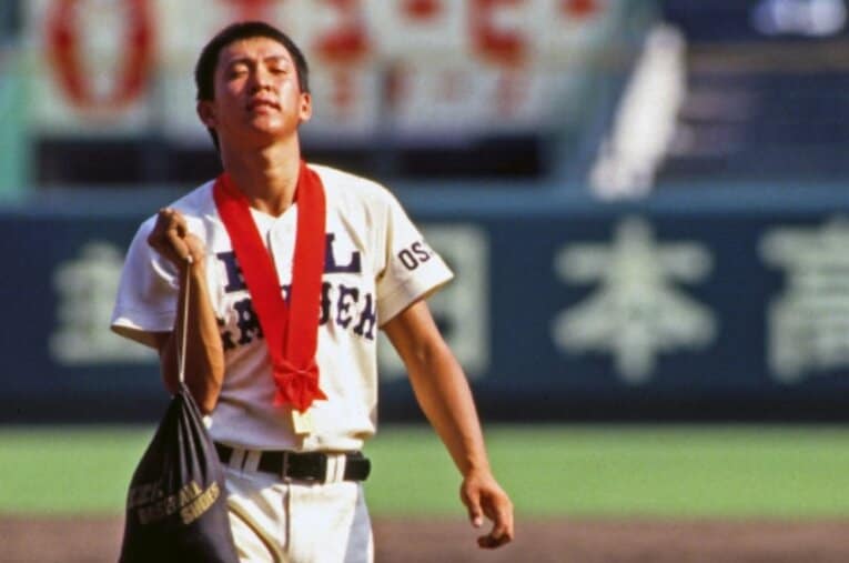 1987年夏の甲子園、春夏連覇を果たしたPL学園キャプテン・立浪和義。立浪世代のPLが甲子園で見せた激闘とは ／ photograph by Katsuro Okazawa/AFLO