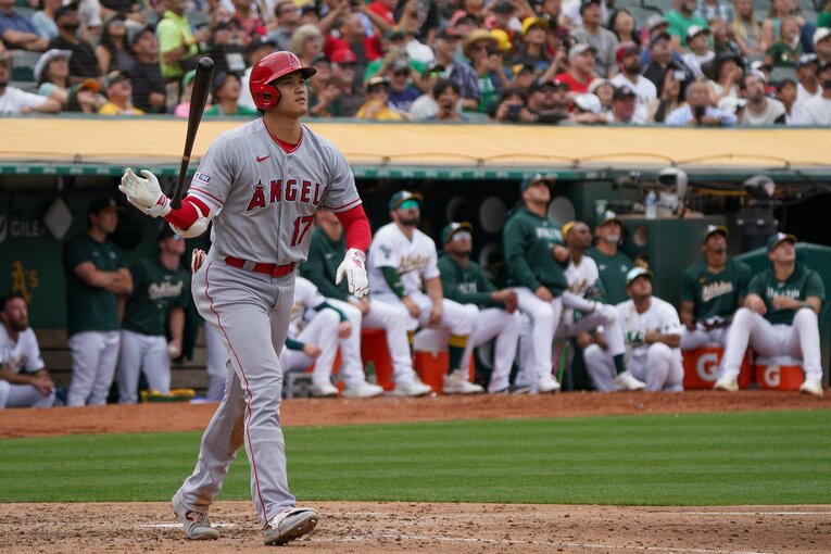 投打合わせたWARの数字で他を圧倒する大谷　©Getty Images