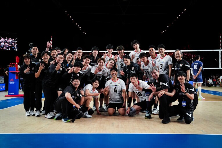 VNLイラン戦　©︎Volleyball Wrold
