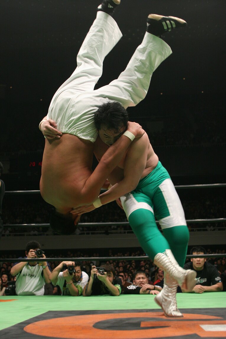 三沢光晴のエメラルド・フロウジョン　©AFLO