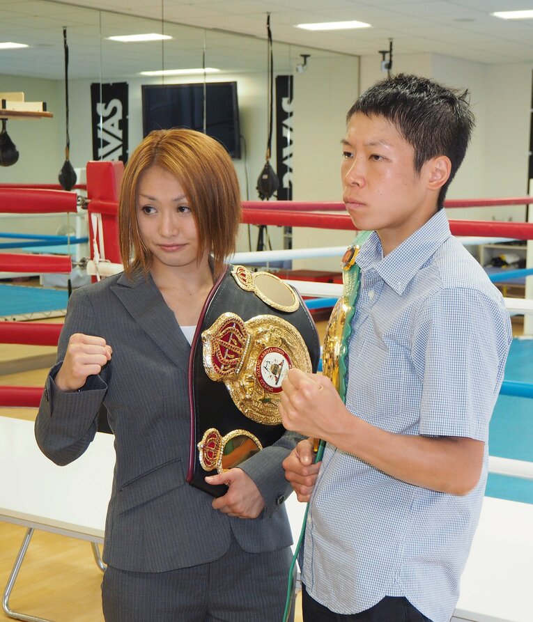 長野から上京した宮尾がいきなり背負った「ボクシング界の上戸彩」の異名　©JIJI PRESS