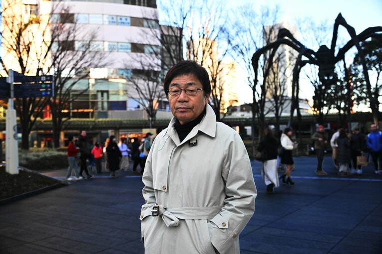 カターレ富山の左伴繁雄社長（69歳）。クラブの経営状態を刷新し、就任4年目でJ2昇格へと導いた　©Tetsuichi Utsunomiya